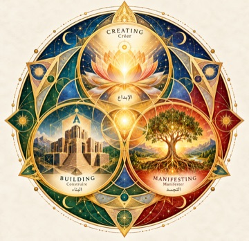 Creating · Building · Manifesting